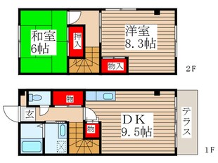 グランレーヴの物件間取画像